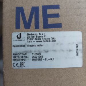 MOTORE-EL-0.8 electric motor 800W for barrel pump