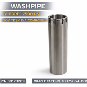 NOV TDS-11SA washpipe 3 inch bore 7500 PSI P/N 30123289