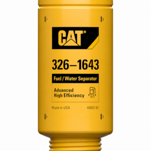 CAT 326-1643 fuel water separator filter with white background