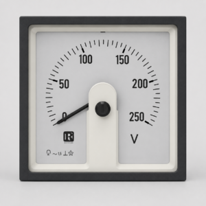 Rishabh VL96 AC Ammeter with 0–2000 A scale, 2.5 A AC input and 96 × 96 mm panel size