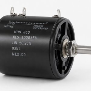 Vishay Spectrol Model 860 1 kΩ 10-turn 8 W wirewound potentiometer, part number 860 B 1 1K BO10